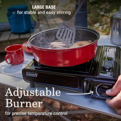 Coleman Classic adjustable burner delivers precise heat control