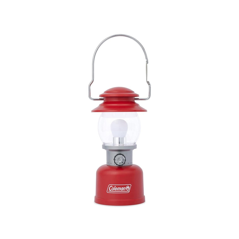 Coleman Classic LED Lantern 500L high beam for bright campsite illumination.