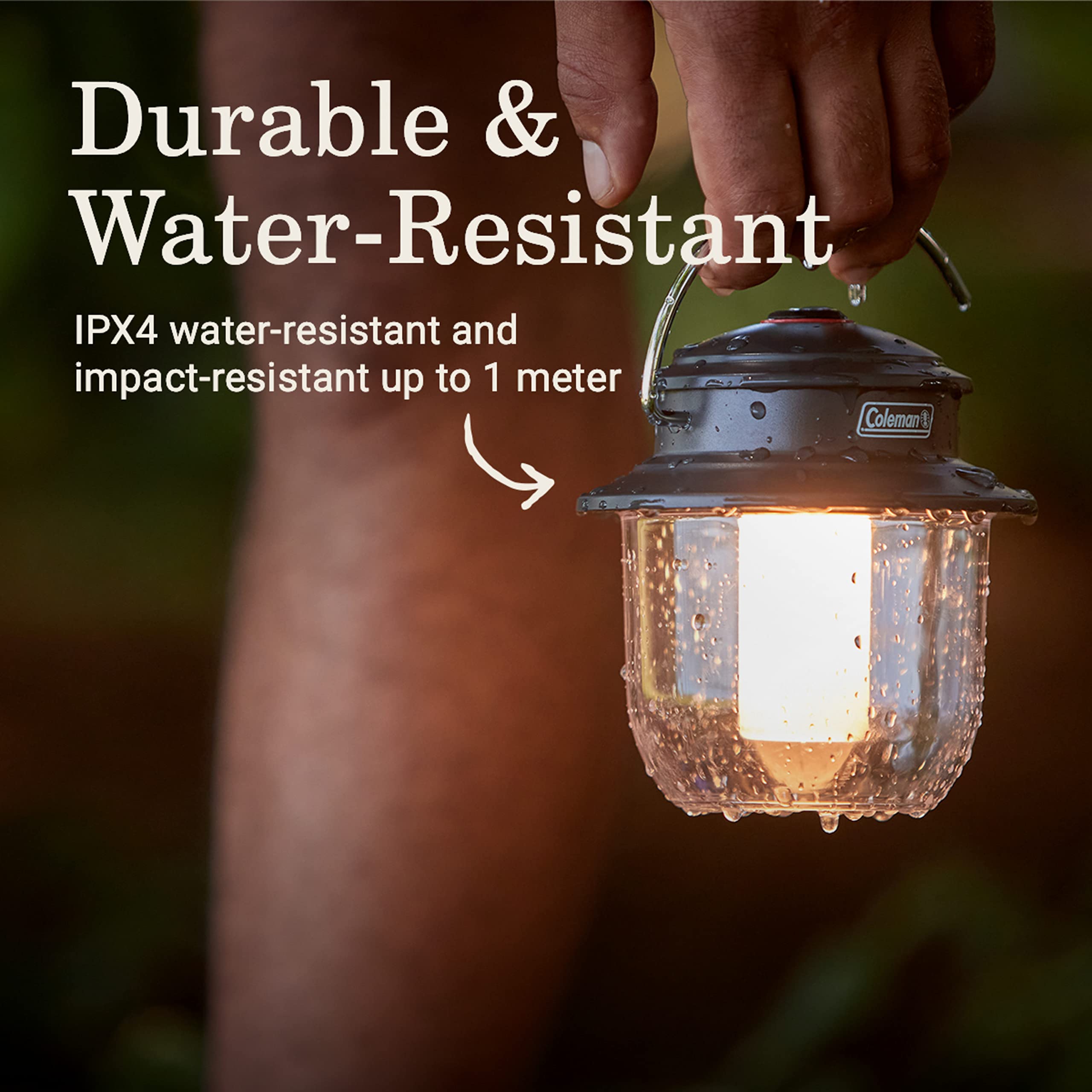 Coleman Classic lantern shown in emergency prep kit for outages.