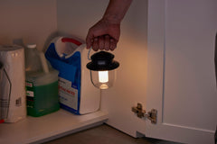 Coleman Classic 800L lantern charging via USB-C for easy on-the-go power.