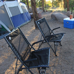 Coleman ComfortSmart chair side profile for portable comfort on the go.