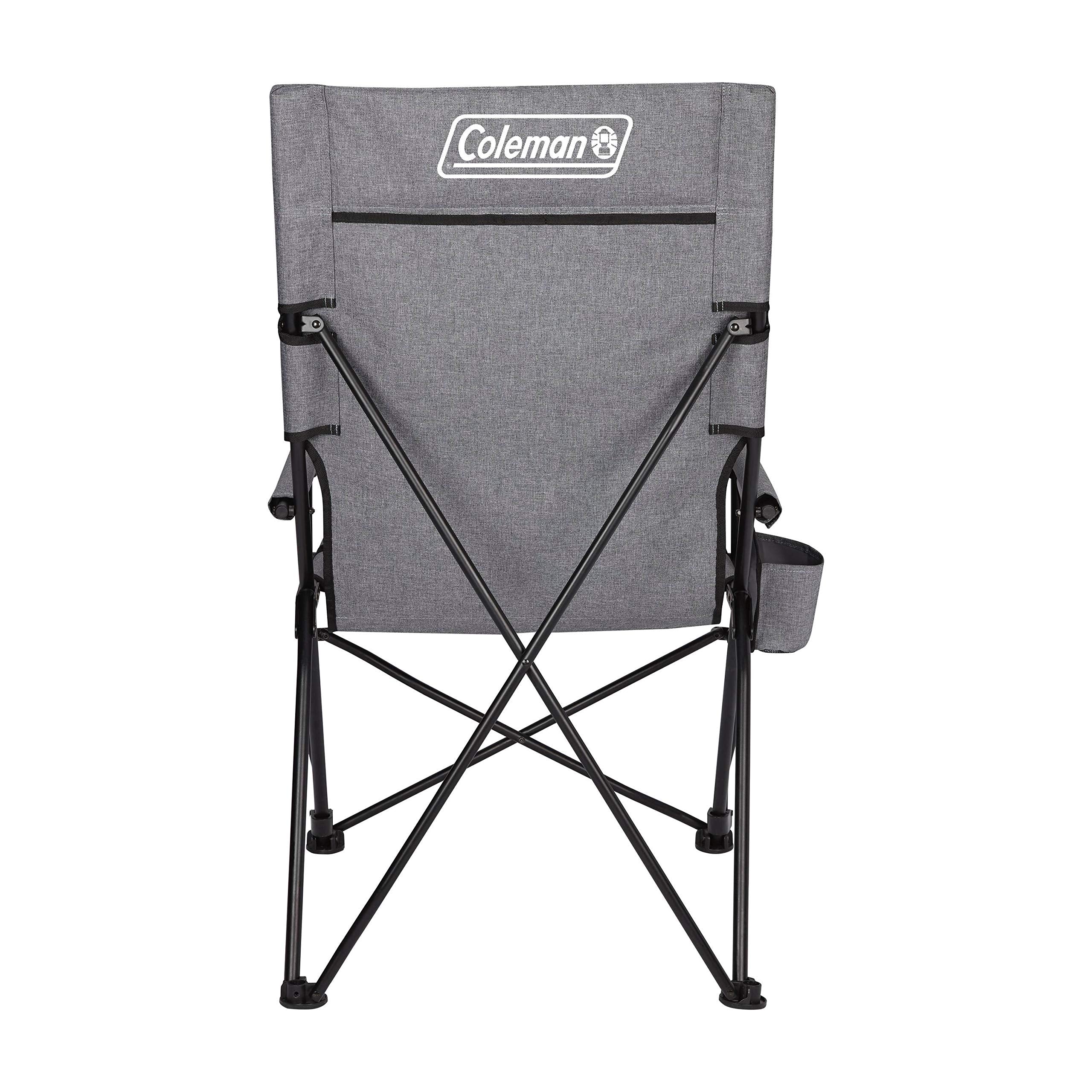 Coleman Forester Series Sling Chair cupholder highlights oversized space for drinks