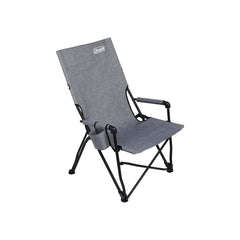 Coleman Forester Series Sling Chair side view shows sturdy steel frame and compact seating