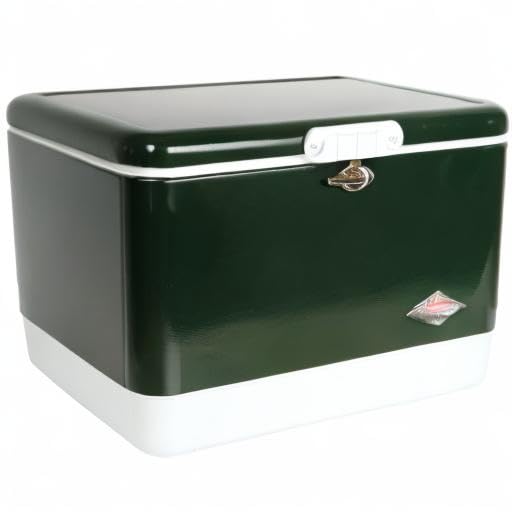 Coleman green retro design adds nostalgic vibes to outings.