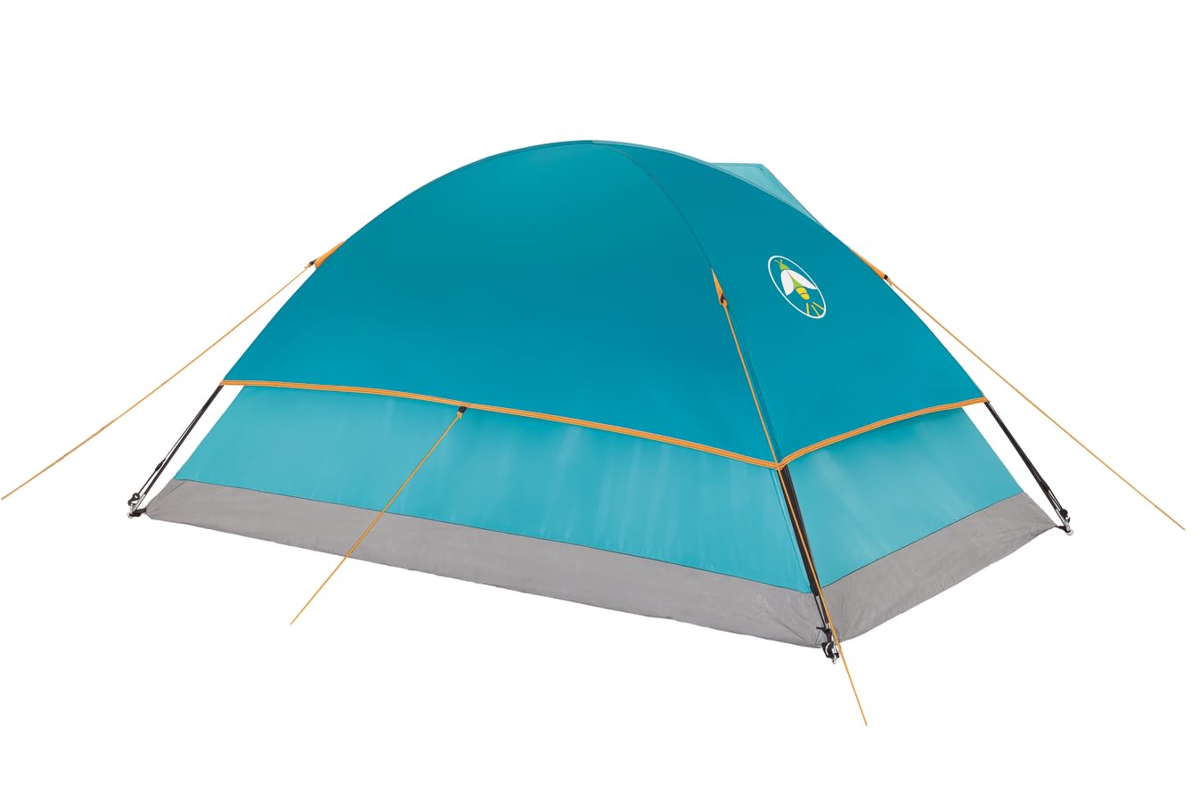 Coleman Kids Wonder Lake tent welded corners help keep water out during rain.