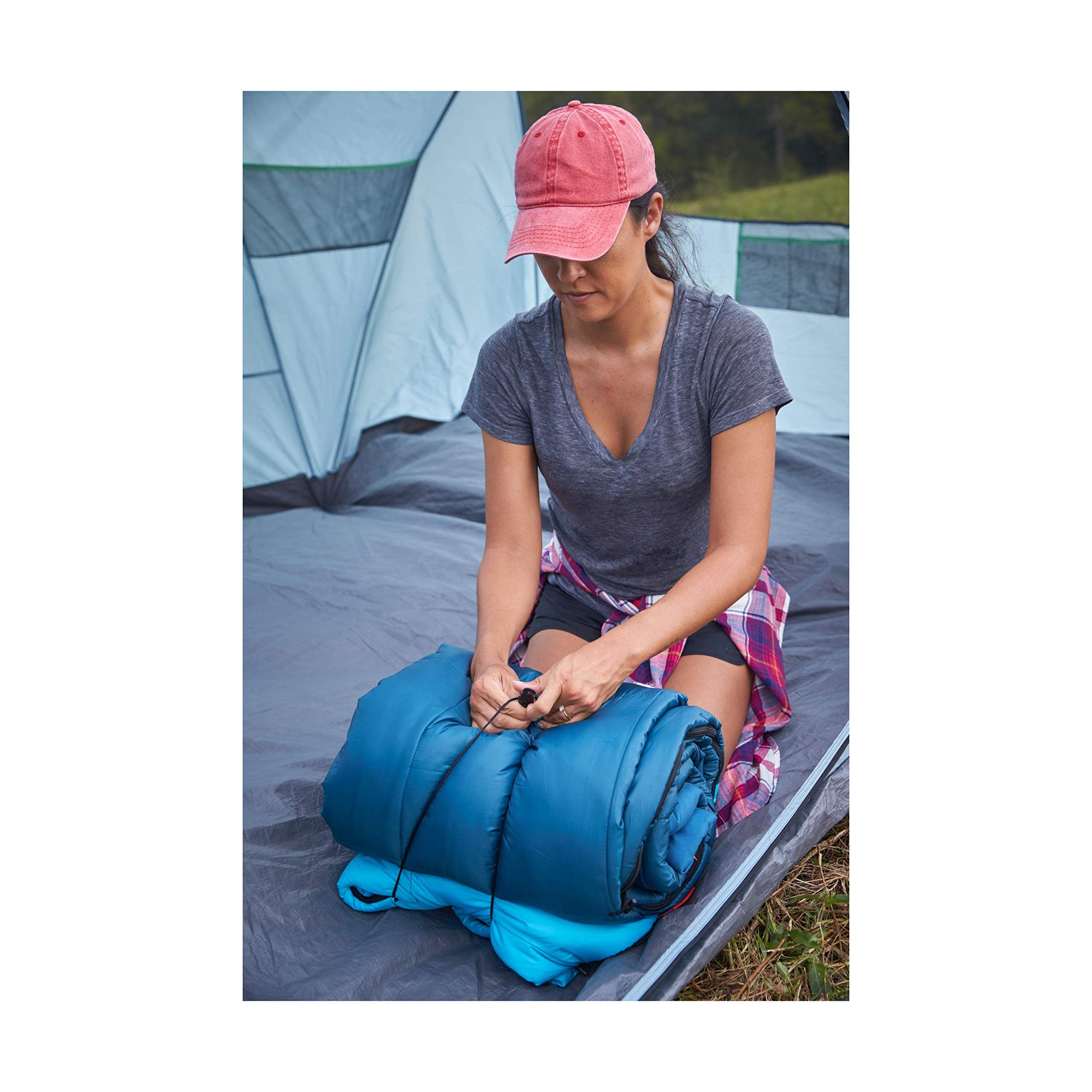 Coleman Kompact Big & Tall fit accommodates taller users