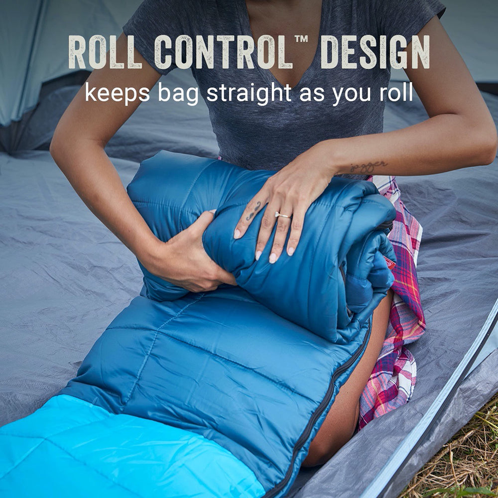 Coleman Kompact Comfort Cuff around the face for soft protection