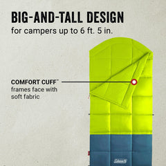 Coleman Kompact sleeping bag with Coletherm Max premium fill warmth