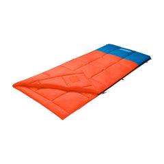 Coleman Kompact sleeping bag with compression sack for compact carry on camping trips