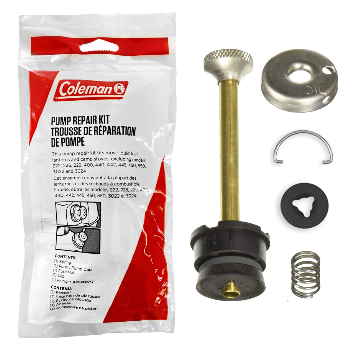 Coleman lantern pump kit repair shows quick field maintenance for dependable lighting