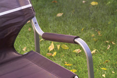 Lightweight aluminum frame enables effortless transport to beaches, tailgates, or campsites.