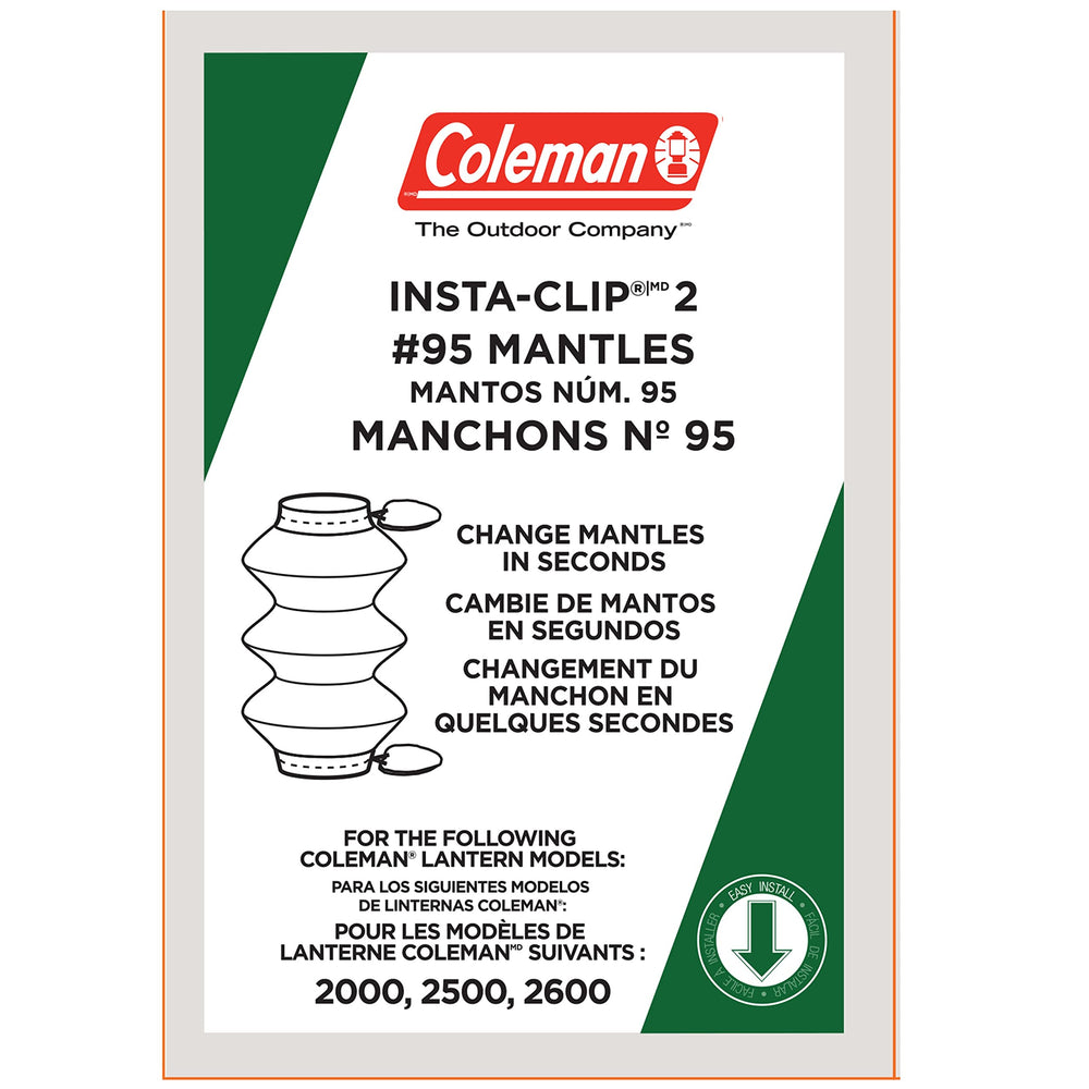 Coleman lantern mantles compatible with 2000–2600 series provide reliable glow.