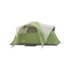 Coleman Montana 6-Person Tent front porch area shows dry entry and gear storage benefits