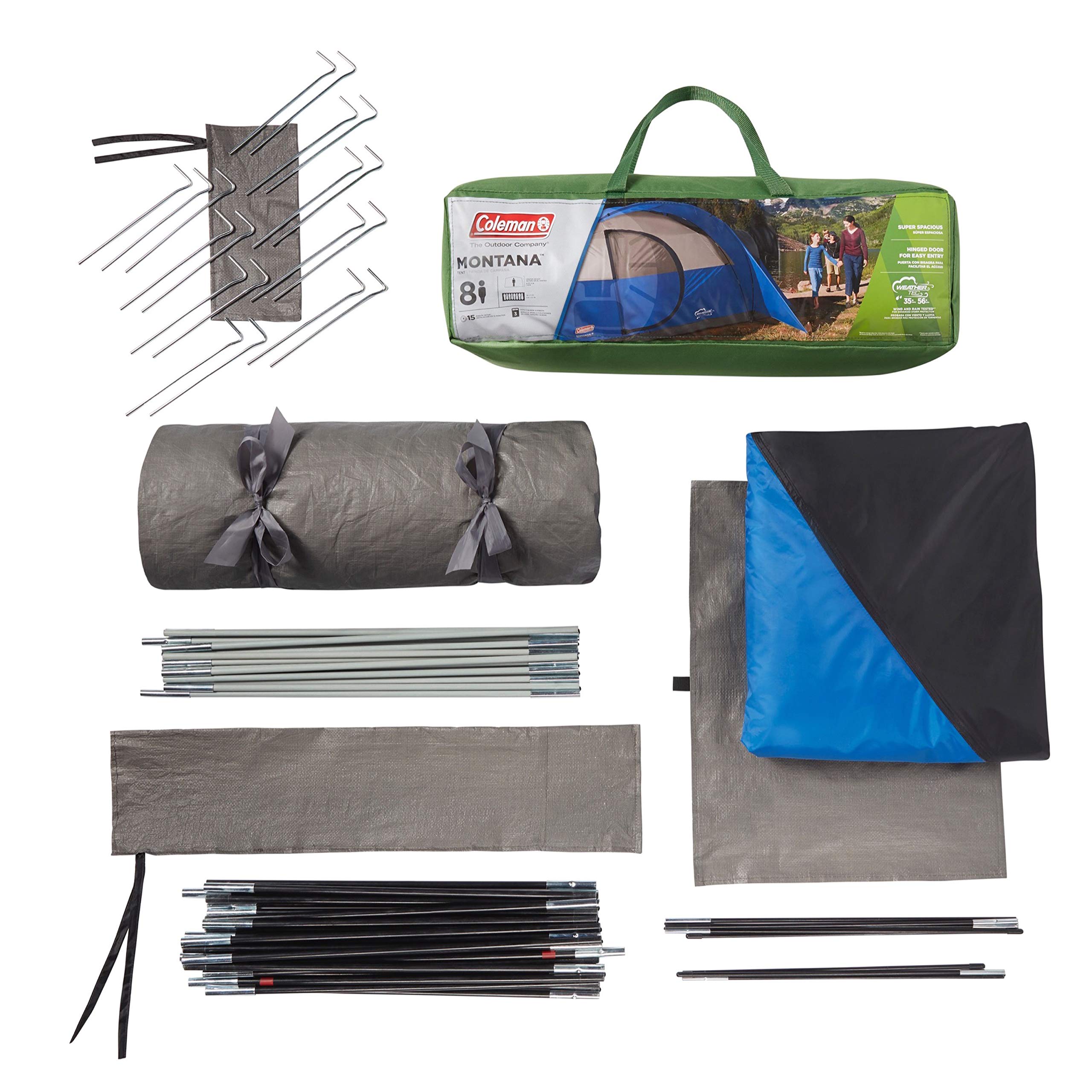 Coleman Montana 15-minute setup demonstrates fast pitching.
