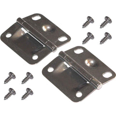Coleman mounting screws included for complete hinge replacement