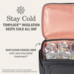 Coleman Now tote with leakproof design for easy beach trips.