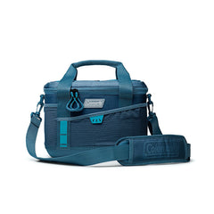 Coleman Ocean Blue 18-Liter Soft Cooler ready for family picnics and outings.