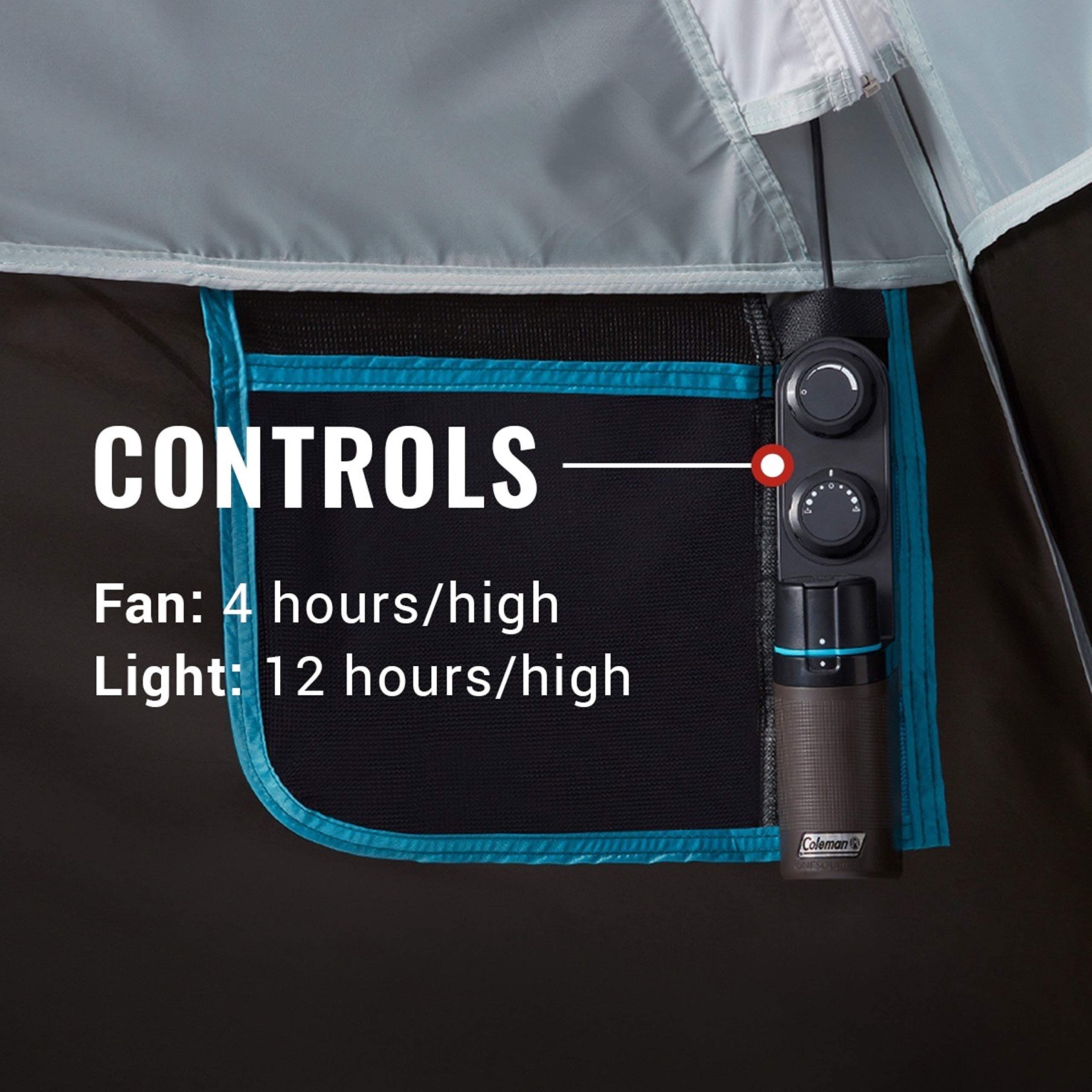 Coleman OneSource easy setup shows quick, tool-free assembly