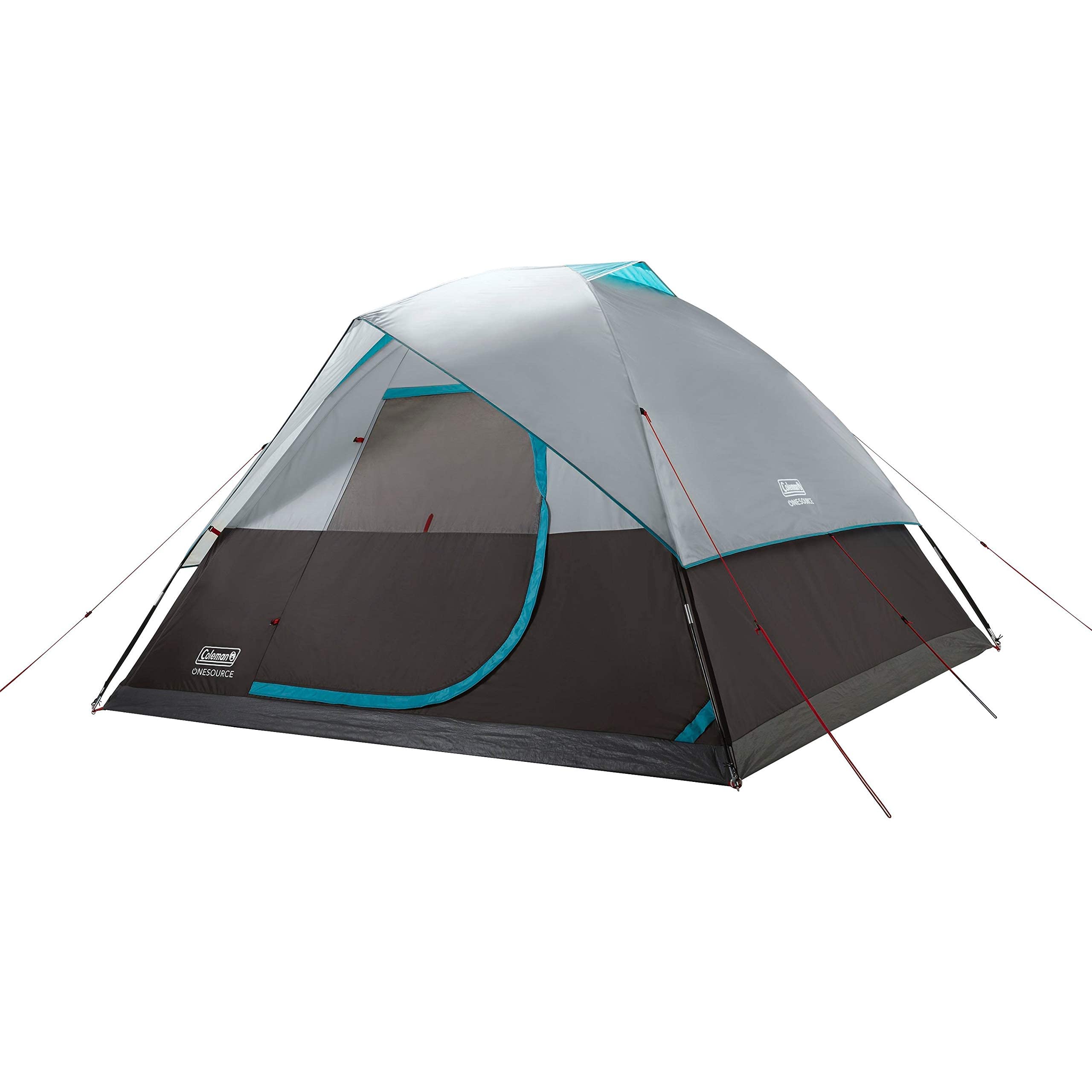 Coleman OneSource tent exterior showing weather-ready shelter for family camping