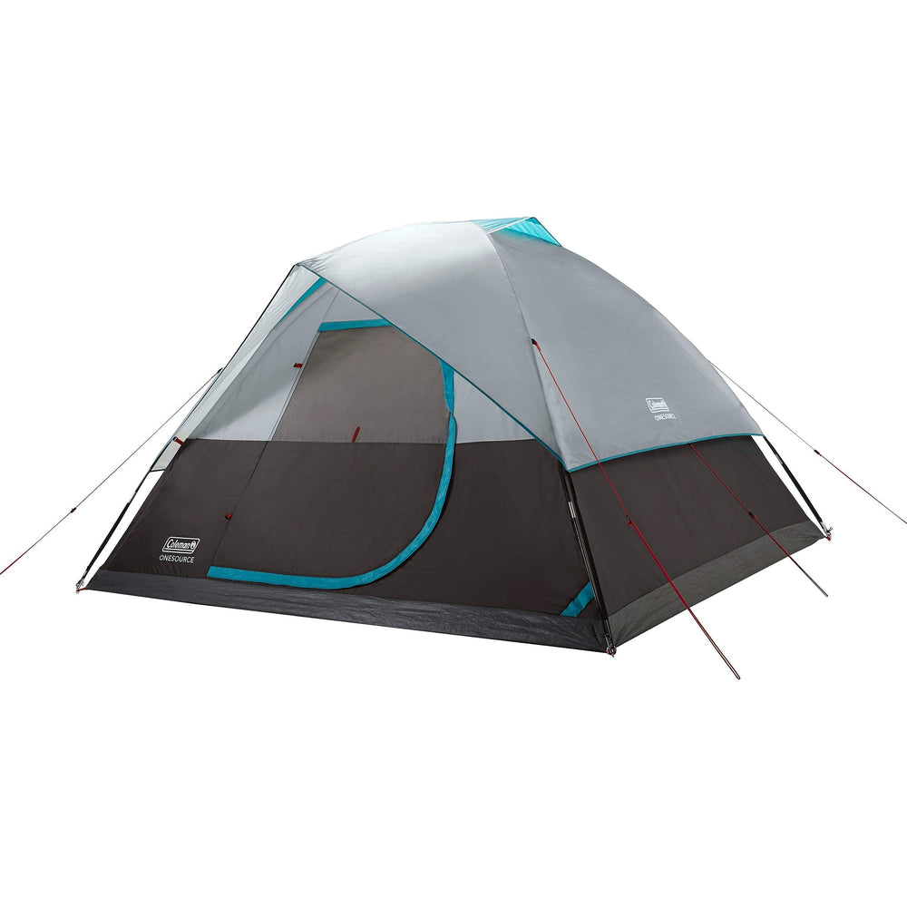 Coleman OneSource tent exterior showing weather-ready shelter for family camping