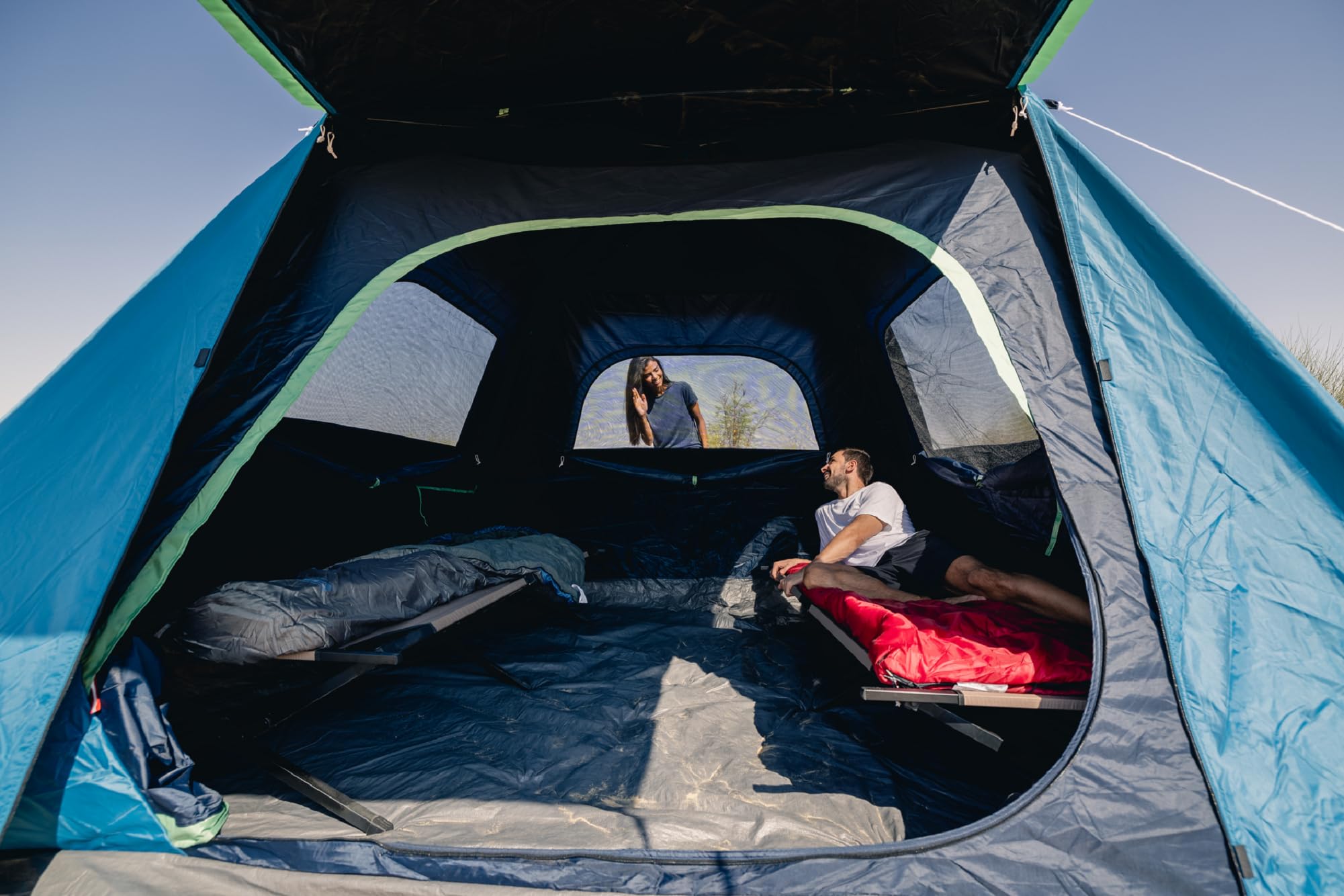 Coleman Palmetto three pounds ColeTherm insulation provides steady warmth.