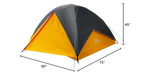 Coleman PEAK1 two-doors design for quick and dry entry