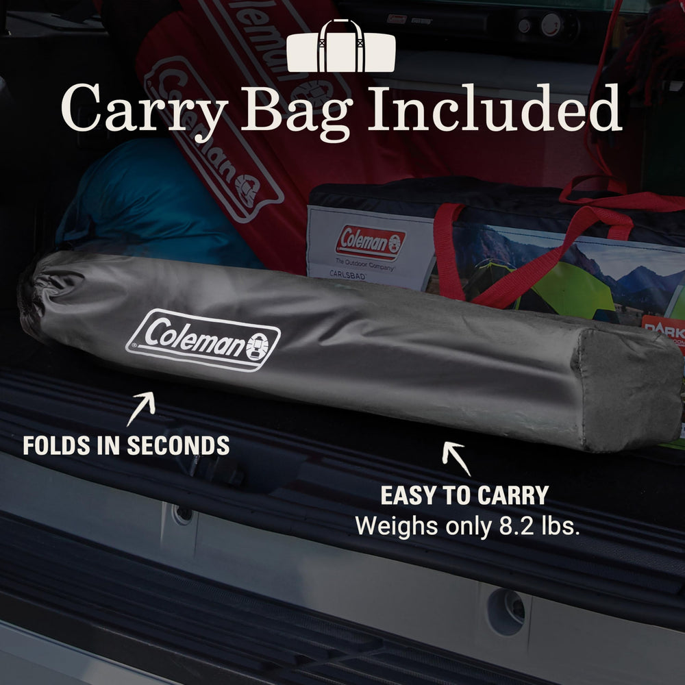 Coleman adjustable arm heights customize comfort for all users.