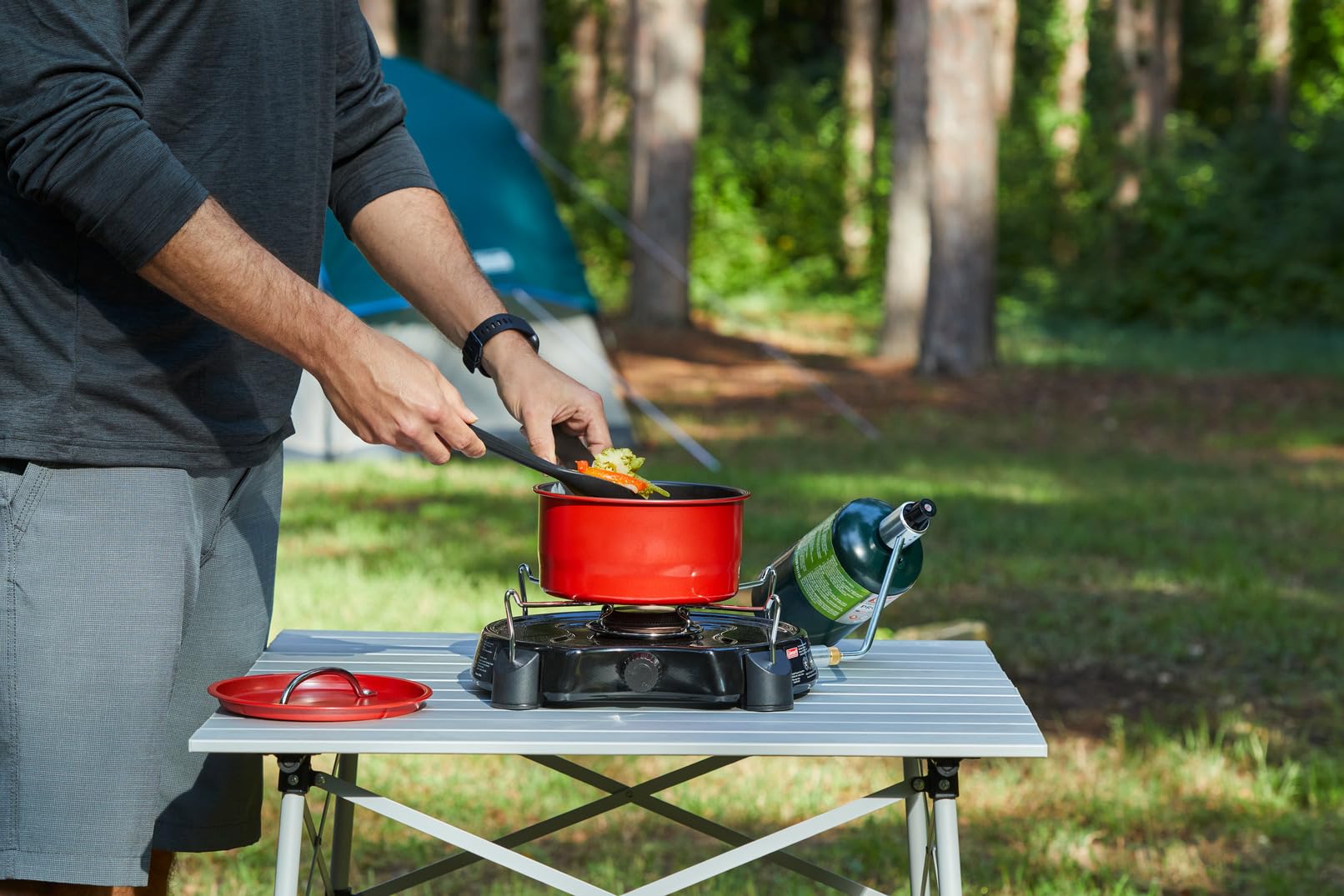 Coleman PowerPack in camping use for hunting, backpacking, and tailgating