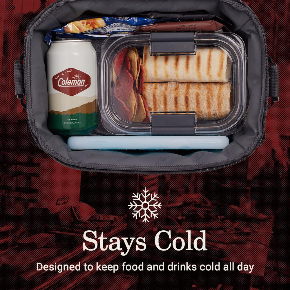 Coleman Pro Soft Cooler puncture-resistant exterior handles rugged use