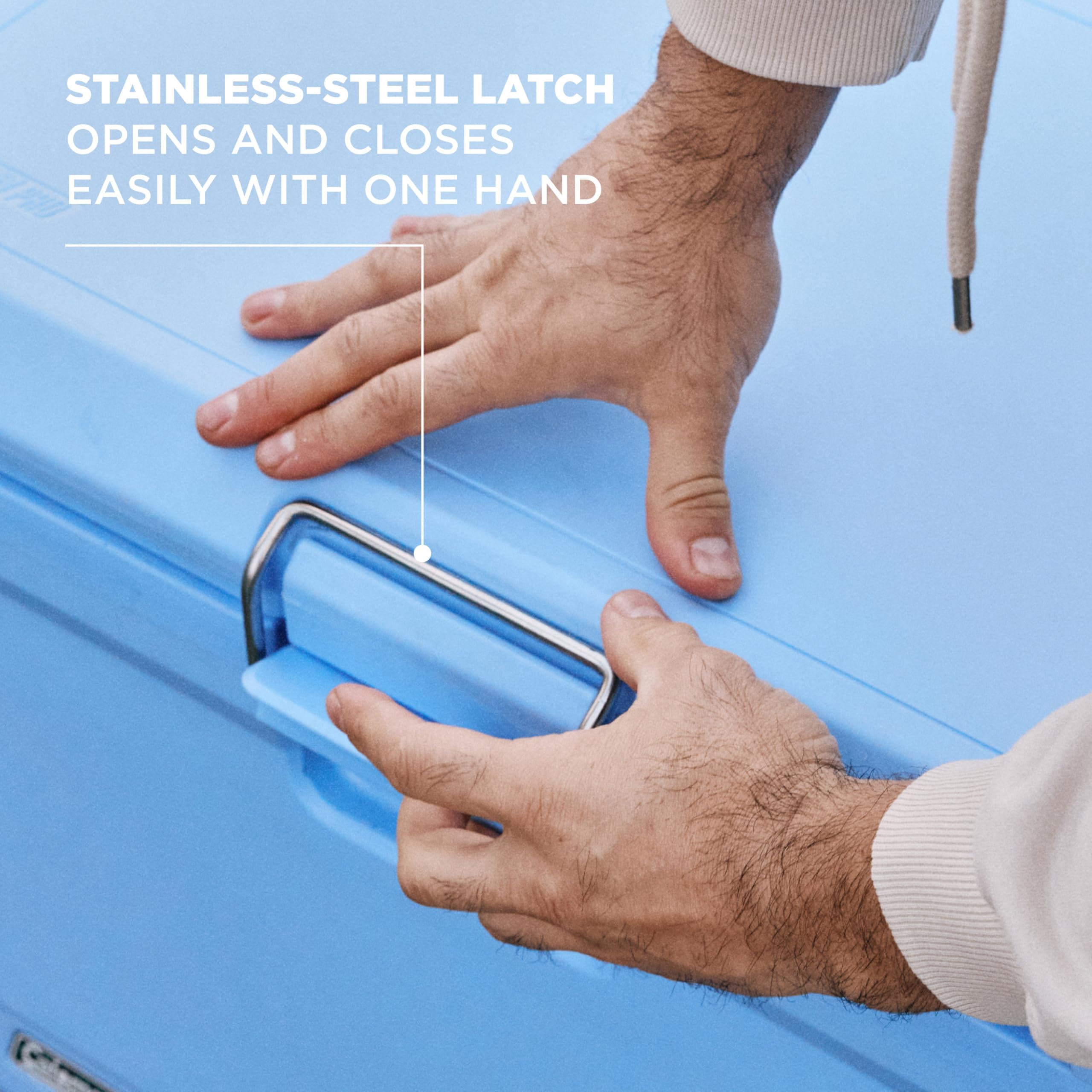 Coleman Pro 55qt Have-a-Seat lid doubles as extra seating