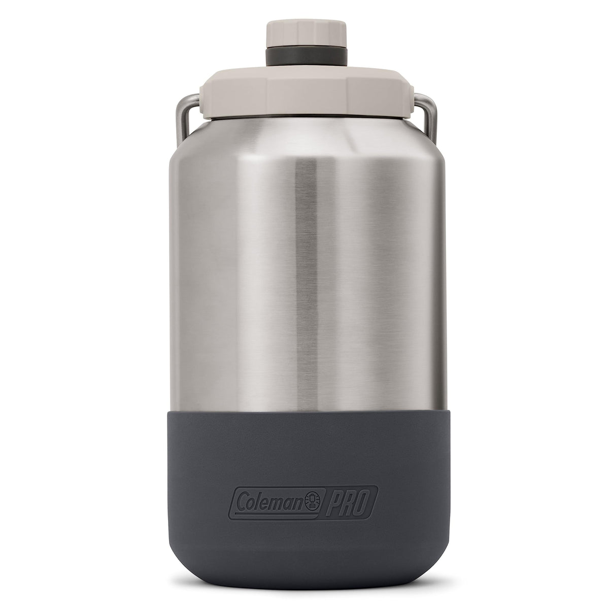 Coleman Pro cap close-up with leakproof seal for rugged workdays.