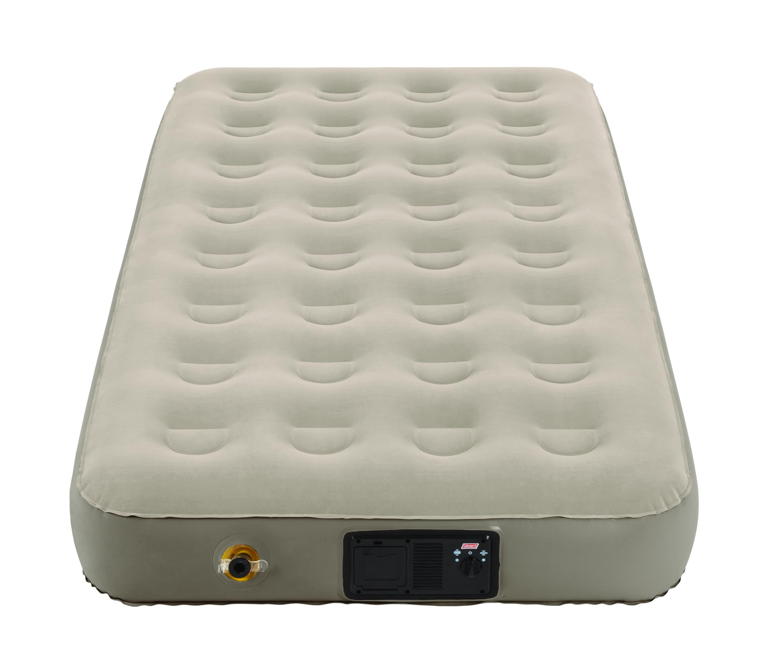 Coleman carry bag keeps the airbed tidy for travel.