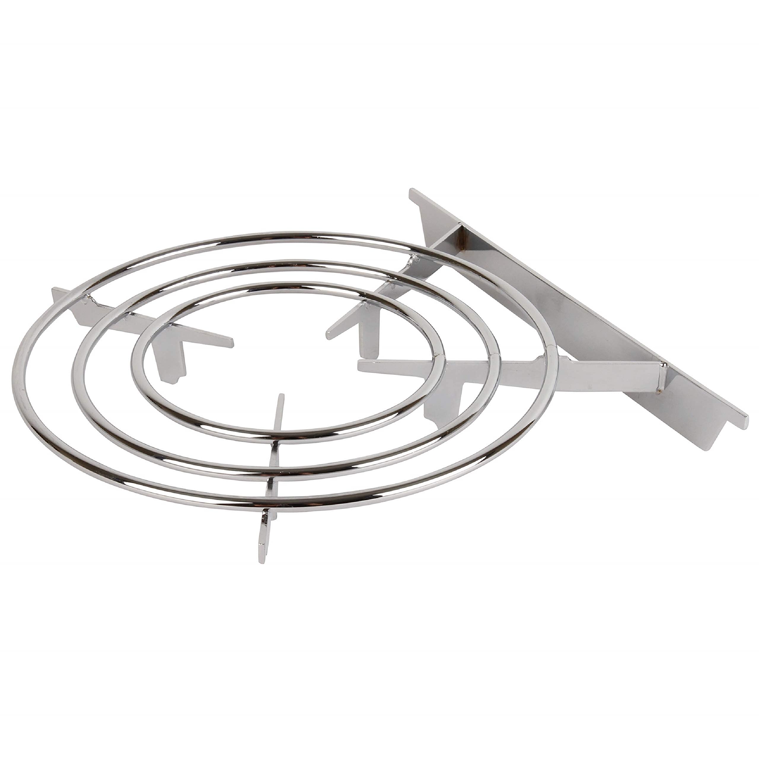 Coleman RoadTrip Swaptop steel stove grate enables stable outdoor cooking.