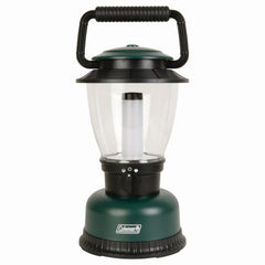 Coleman Rugged XL lantern front view highlighting its sturdy handle and bright output for camping