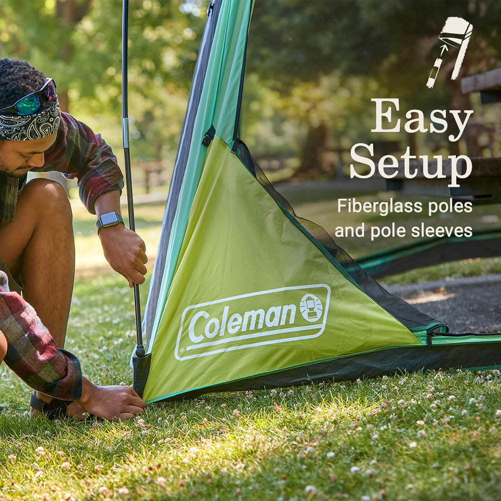 Coleman Skyshade offers UPF 50+ sun protection on sunny days