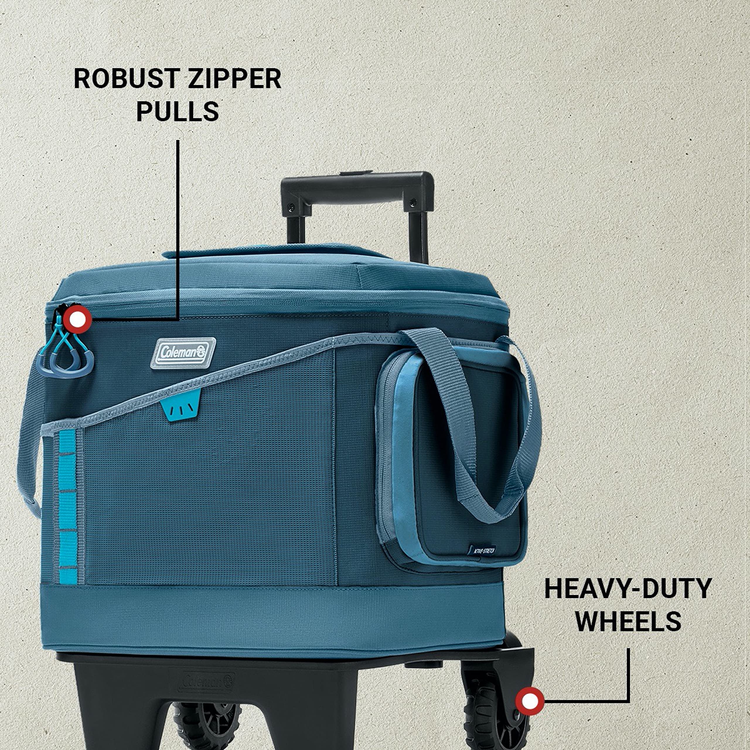 Coleman Sportflex top hatch enables fast access to chilled items