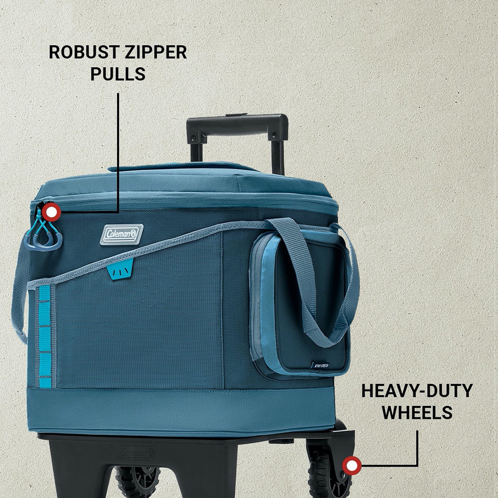 Coleman Sportflex top hatch enables fast access to chilled items