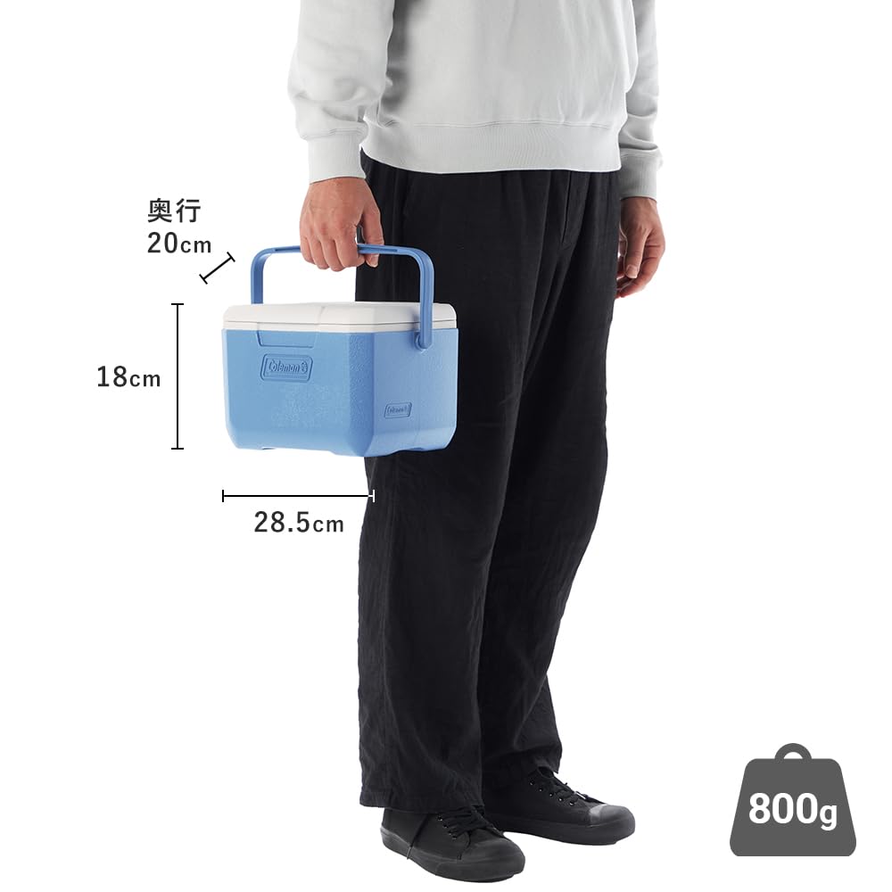 Coleman Take 6 Daydream easy-clean top simplifies lid hygiene after use.