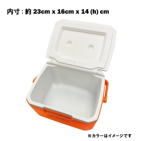 Coleman Take 6 orange bottle top view showing easy-clean lid design.
