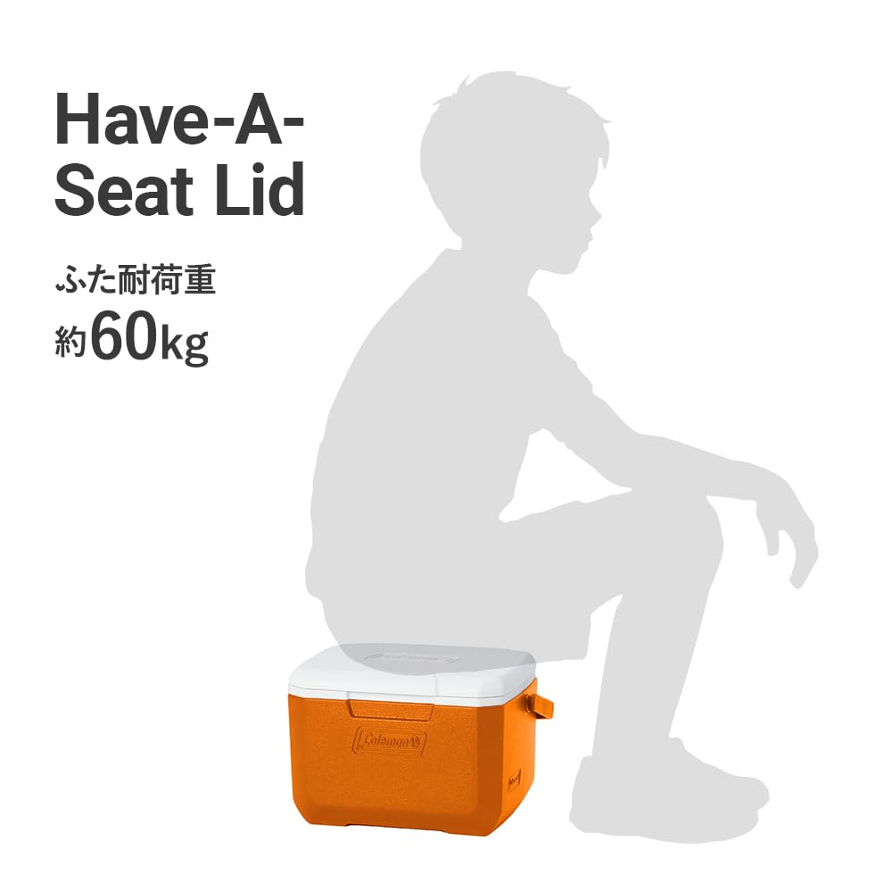 Coleman Take 6 orange bottle on a picnic setup for everyday use.
