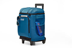 Coleman TempLock insulation close-up, ice retention for 12+ hours during beach days.