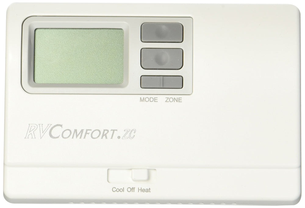 Coleman thermostat zc wall panel for precise RV zone climate control.