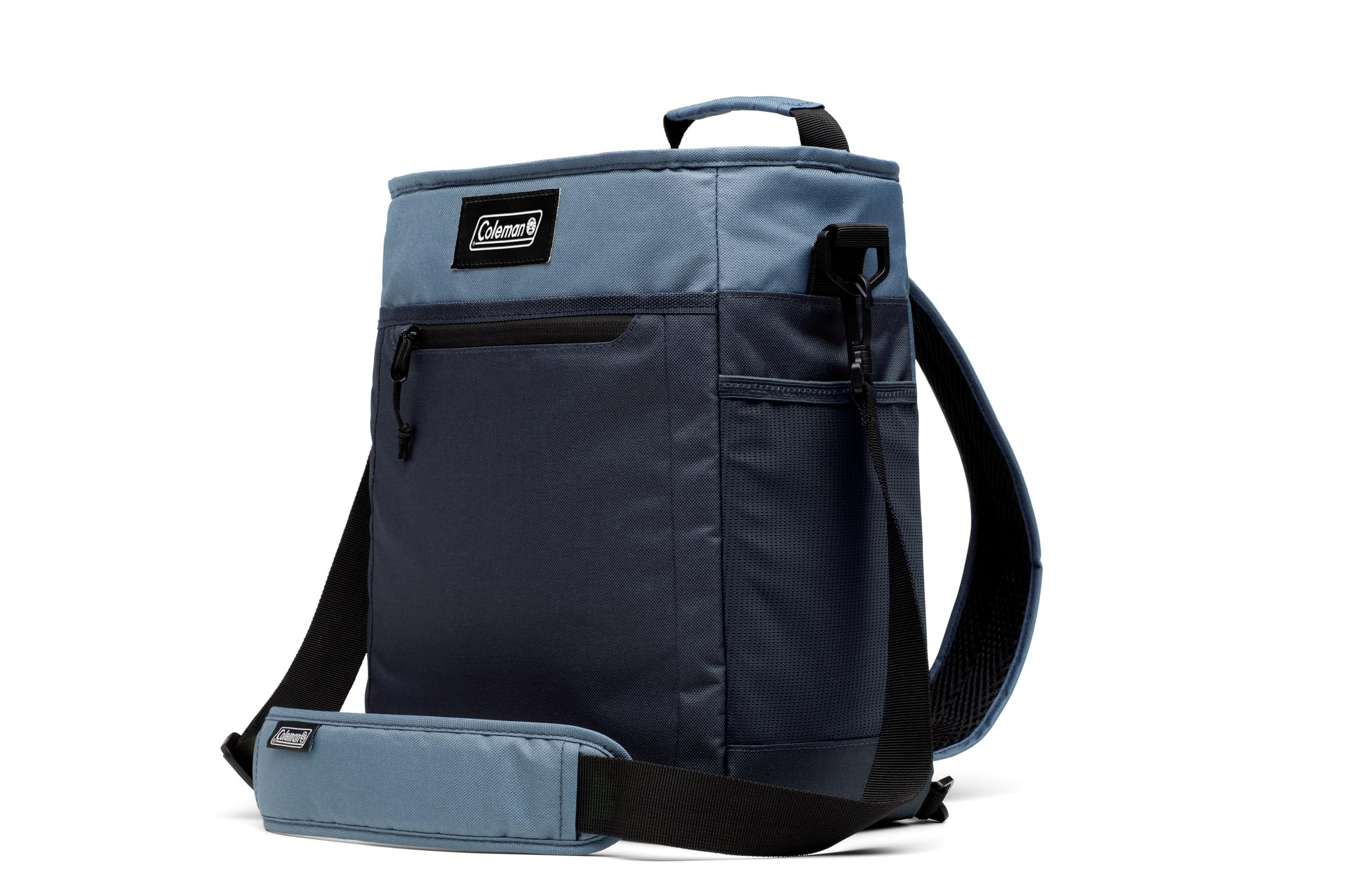 Coleman TranslatR 16-Can cooler backpack with leakproof seams for mess-free camping trips.