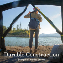 Coleman TranslatR welded seams prevent leaks for mess-free outdoor adventures.