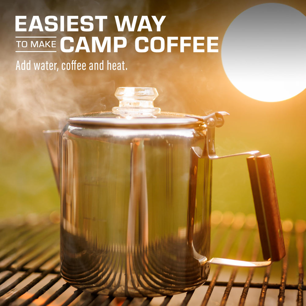 COLETTI Bozeman strong stainless steel construction conveys durability for rugged adventures.