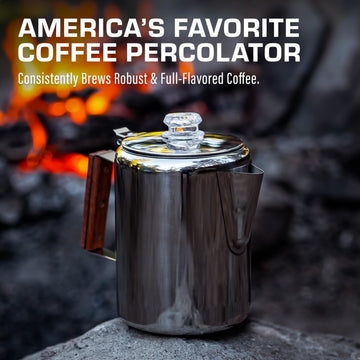 COLETTI Bozeman stainless steel body highlights durability and heat-resistance for rugged trips.