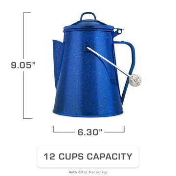COLETTI kettle handle closeup highlights sturdy grip for safe stove-top pouring.