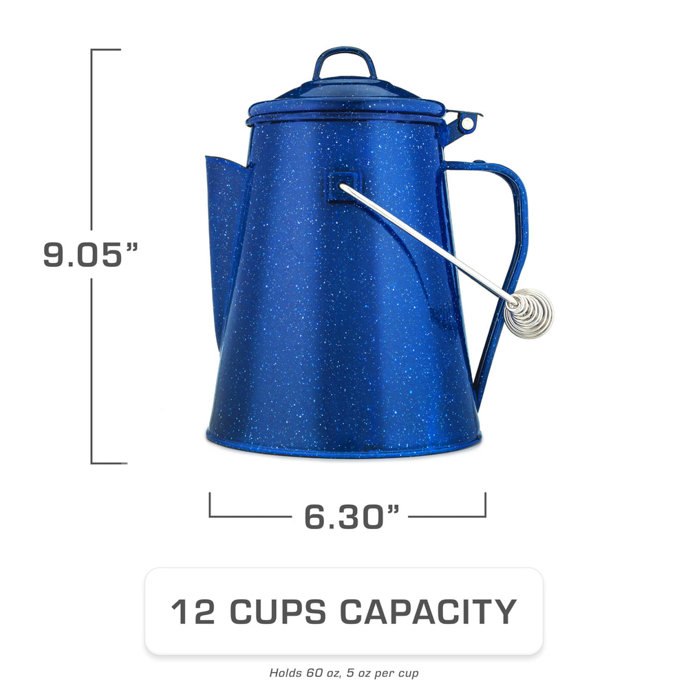 COLETTI kettle handle closeup highlights sturdy grip for safe stove-top pouring.