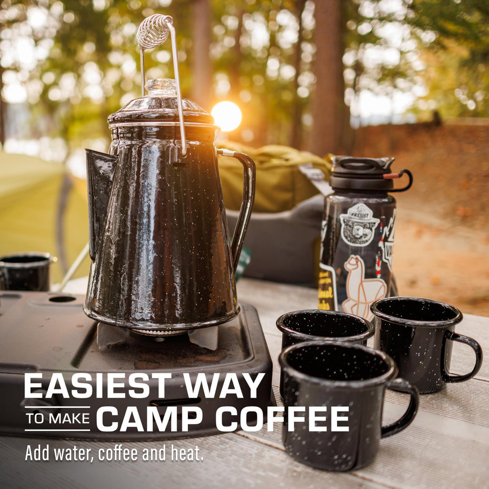 COLETTI Classic Enamel Set lifetime replacement promise offers confident outdoor purchases