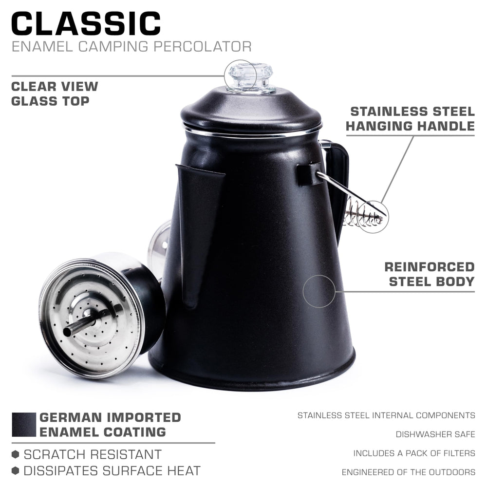 COLETTI Classic internal stainless steel components for toxin-free brewing